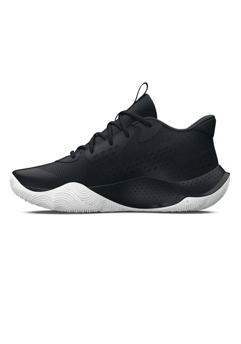 SCARPE DA BASKET JET '23 NERO ORO UOMO UNDER ARMOUR | Scarpe basket | 3026634-0001
